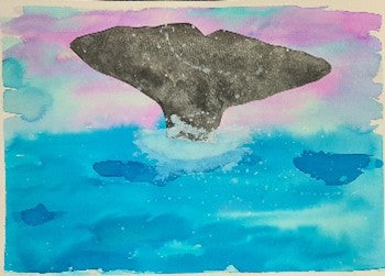 Splashing around, Hayley Moss