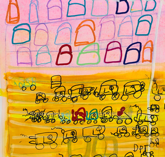 Traffic on the Spit Bridge, Daniel Tazelaar