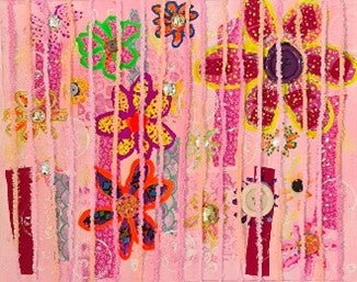 Flowers Flowers in the grass, Elinor Doodson