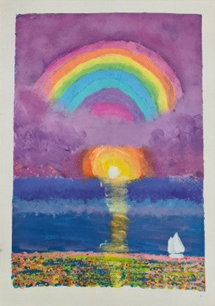 Rainbow Sunset, Lisa Vineburg