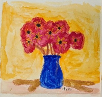 Blue Vase, Stephanie Brown